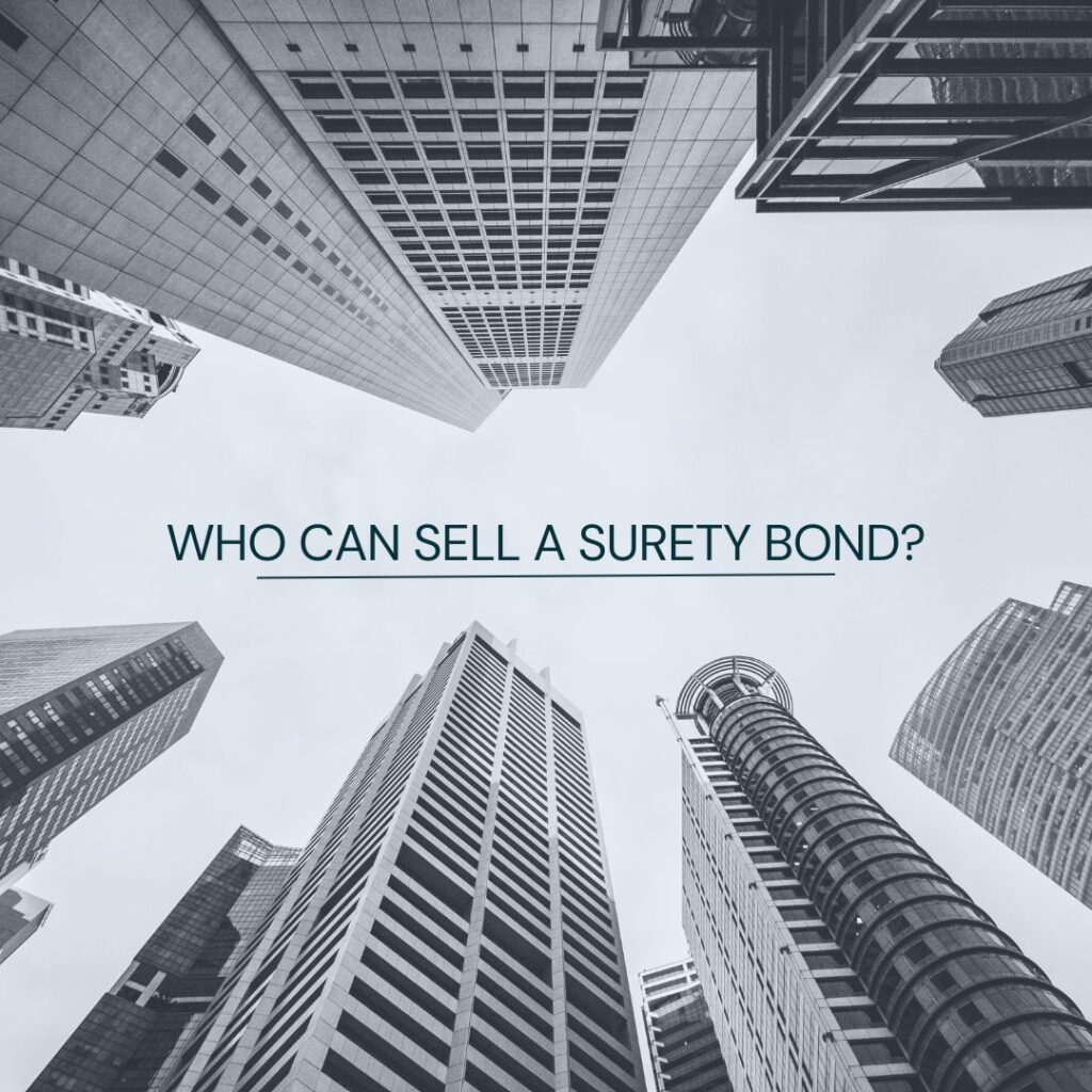 Who can Sell a Surety Bond? - Outside view of a surety company. Surety company building or office.
